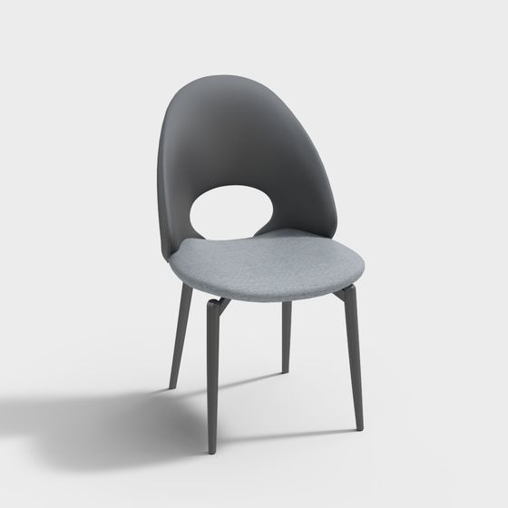 Modern Minimalist 3D Chair Model