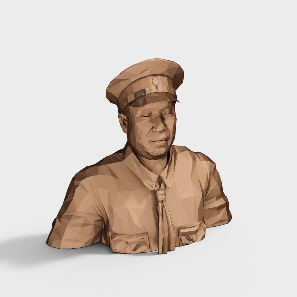 Unique Low-Poly 3D Model with Artistic Appeal
