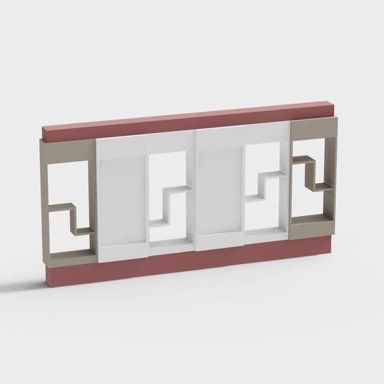 Urban Art Panel 3D model for Modern Designs