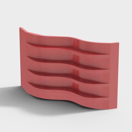 Functional Brown Modern Open-Air Stage Sound 3D Model