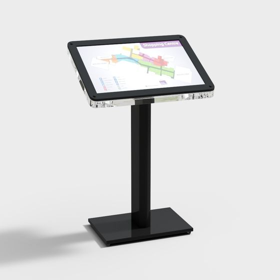 Interactive Display Stand 3D model