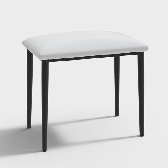 Urban Minimalist Stool 3D model