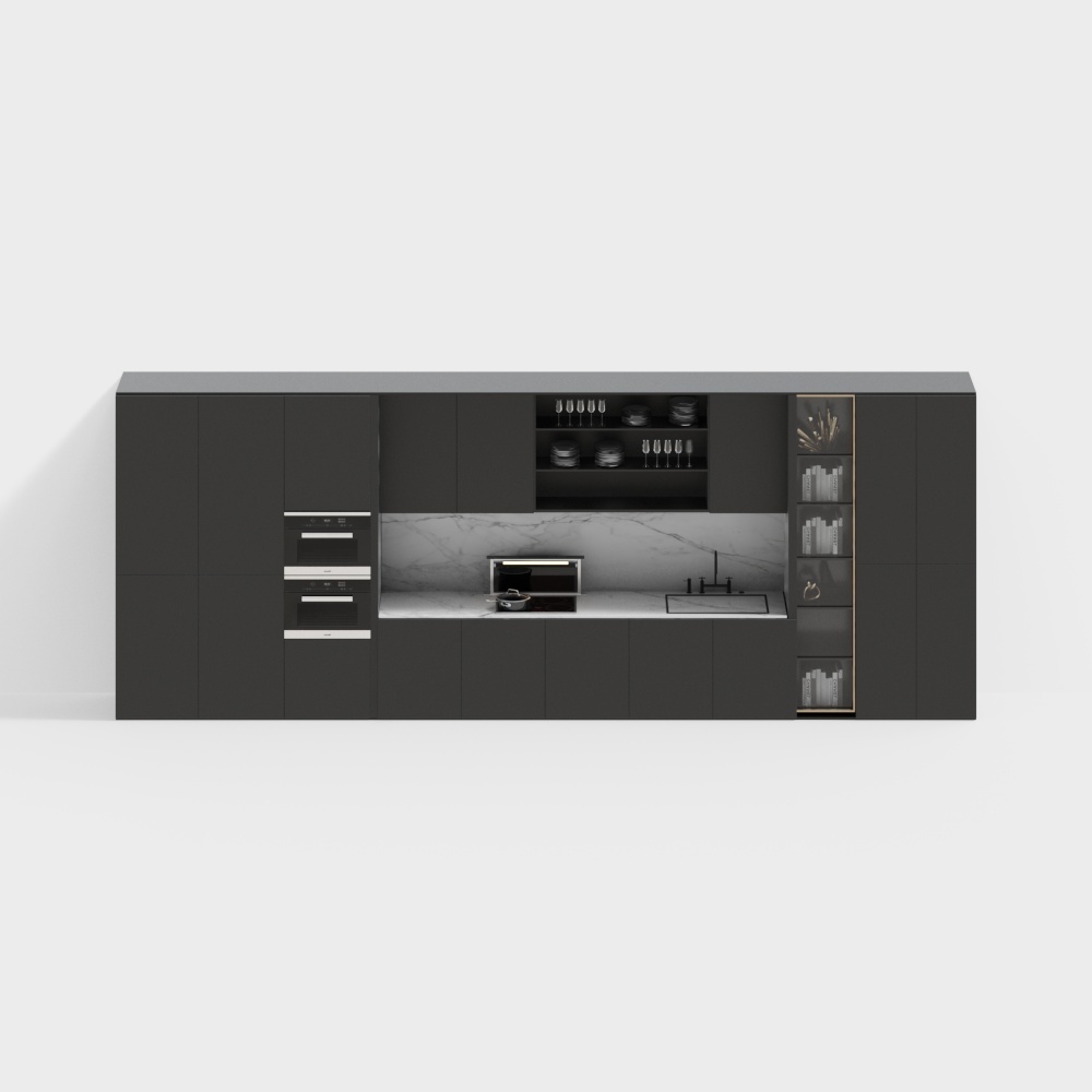 Modern kitchen cabinets