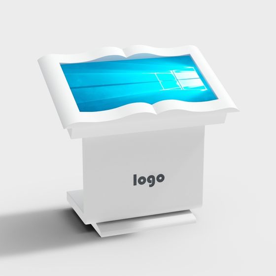 Sleek Low-Poly Display Stand 3D model for Visual Projects