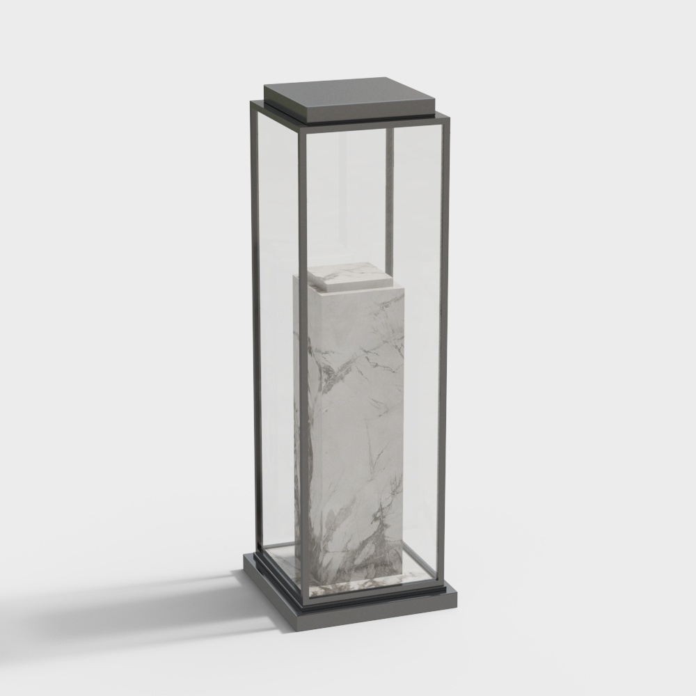 Tavolo da bar Hyde con gambe in acciaio inossidabile