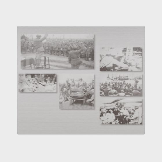 Vintage Photo Wall 3D model
