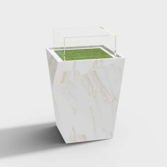 Urban Oasis Planter 3D model