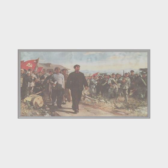 Revolutionary Leader and Soldiers 3D model