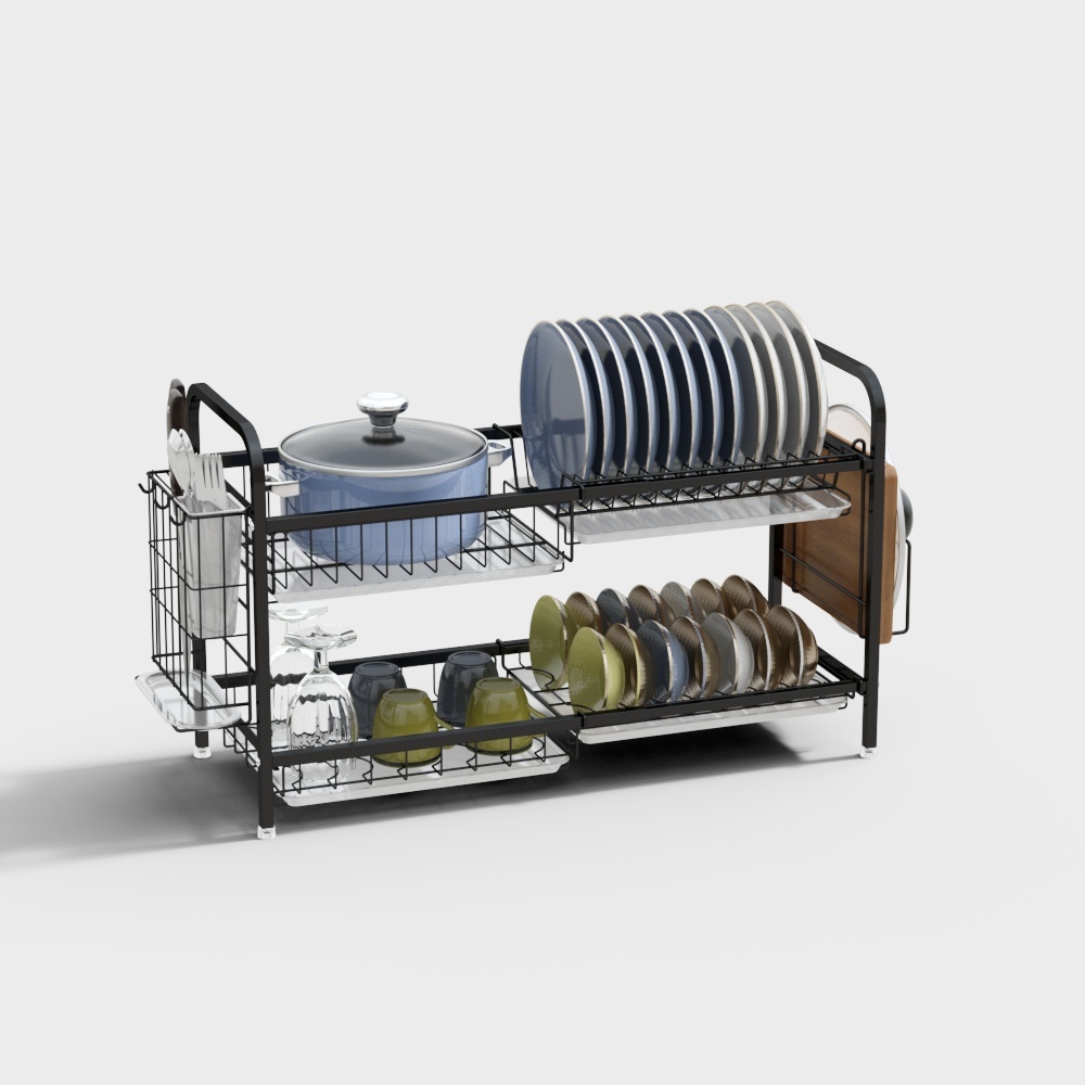 modern dish rack