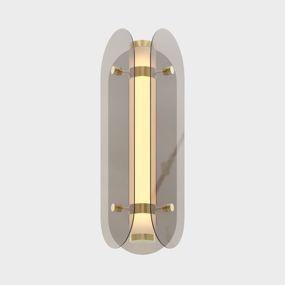 Stylish Wall Lamp 3D Model for Modern Interiors