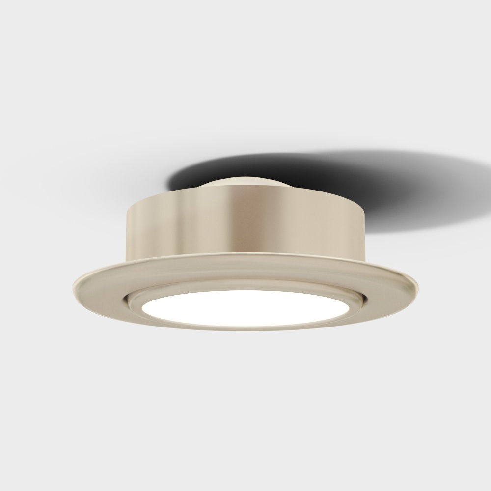 Modern spotlight big gold downlight