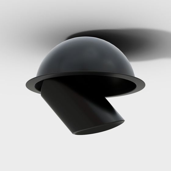 현대 블랙 다운라이트 조명