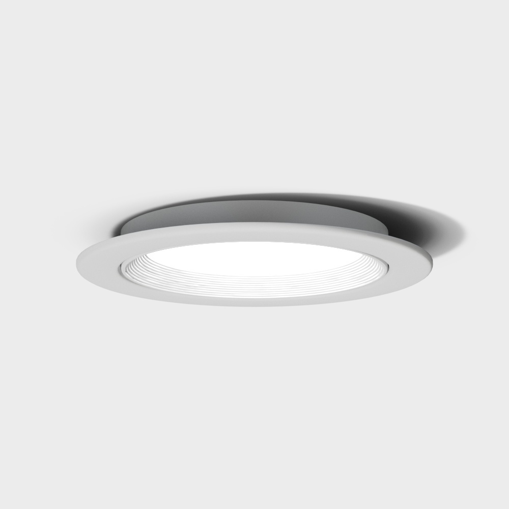 Modern spotlight white flat downlight
