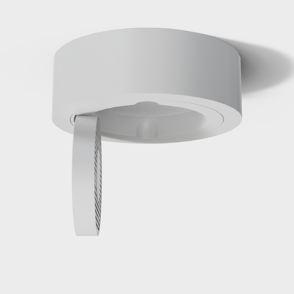 Modern white downlight spotlight