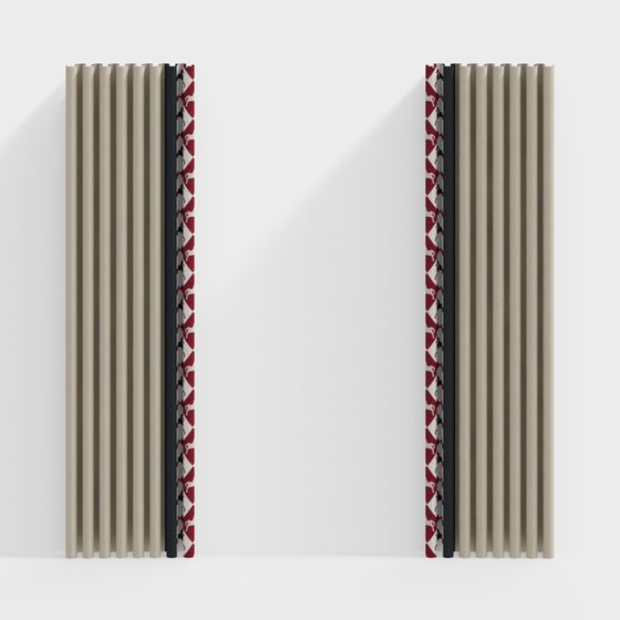 City Window Low-Poly 3D Model for Creative Projects