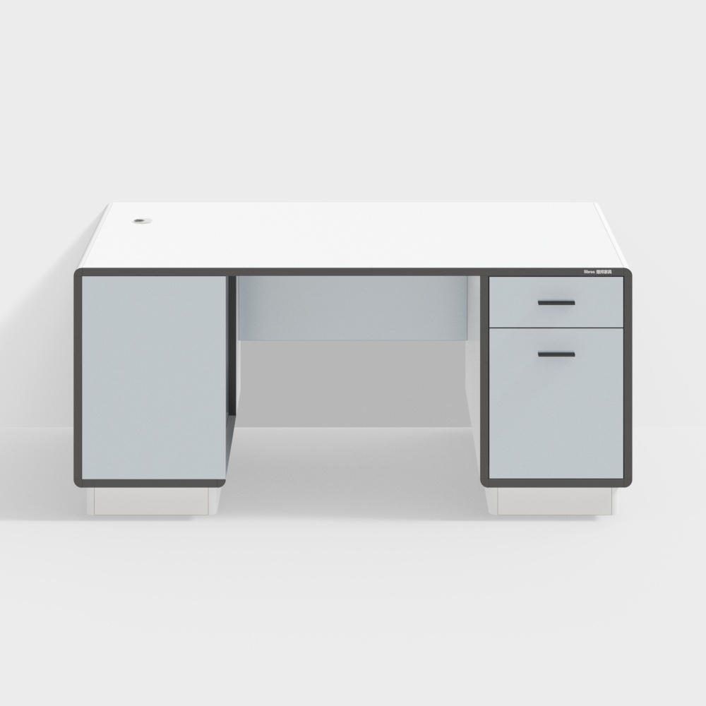 Mobilier de bureau post-moderne-TK08AS-Nouveau bureau de patron, bureau de président, bureau de manager, bureau de superviseur, bureau exécutif, bureau moyen, petit bureau