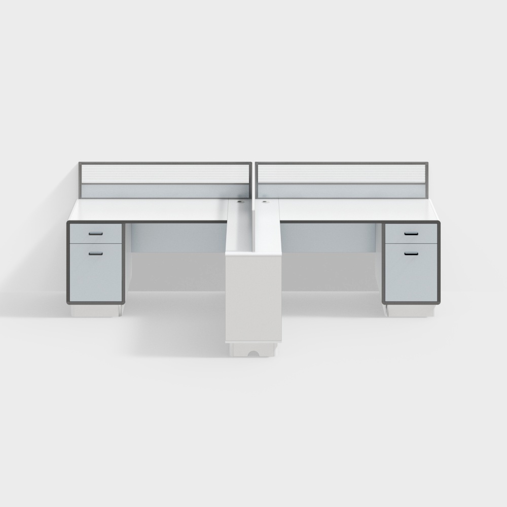 간단한 포스트 모던-TK03AS-사무용 가구 직원 책상 책상 조합 워크스테이션 싱글 2인 4인