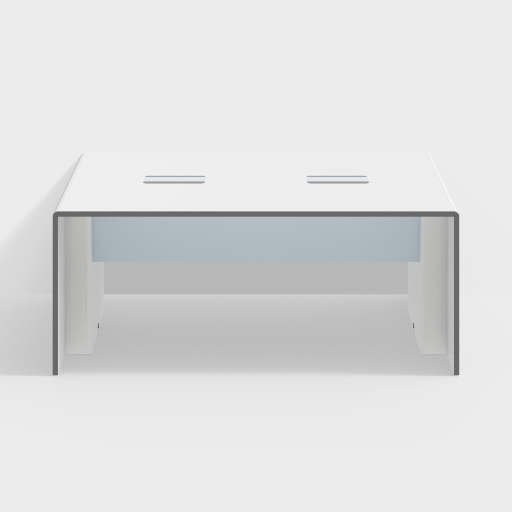 シンプルなポストモダン-TK32B-オフィス家具 スチール脚会議テーブル 交渉テーブル トレーニングテーブル 受付テーブル