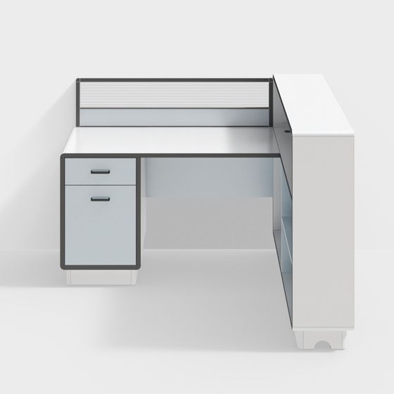 Urban Workspace Desk 3D model
