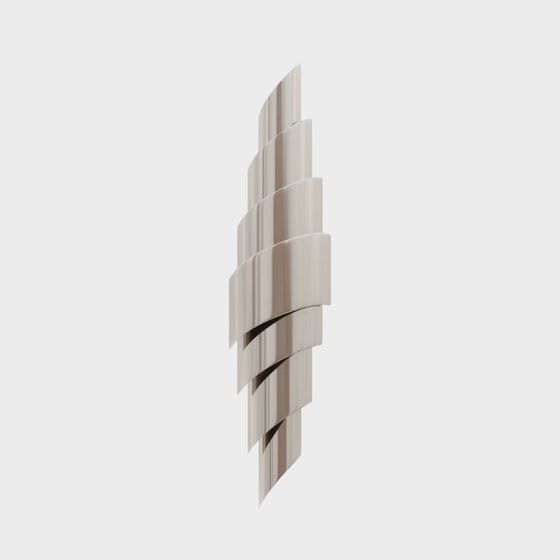Spiral Light Column 3D model