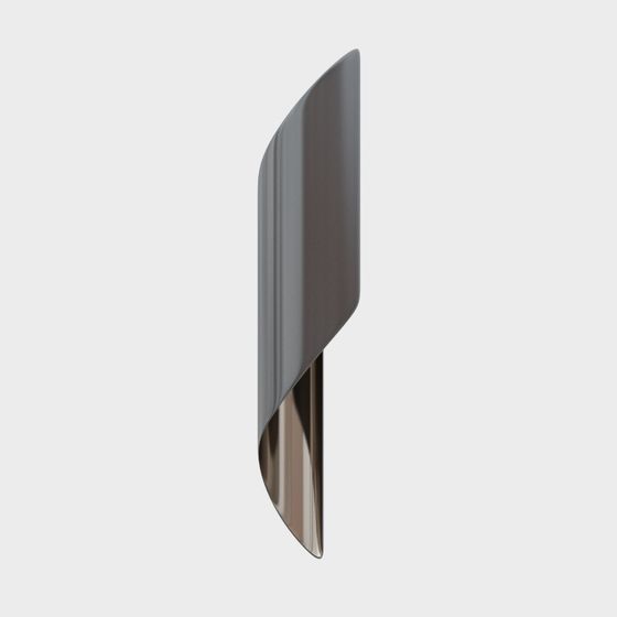 Stylish Streamlined Wall Lamp 3D model for Modern Interiors