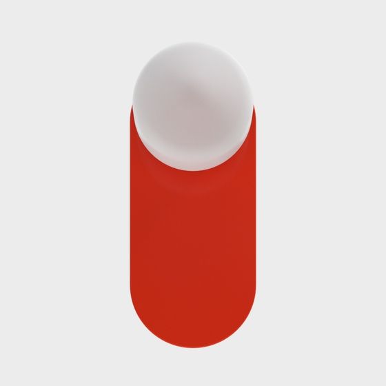 Red Capsule 3D model