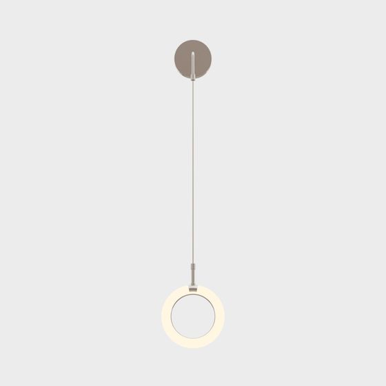 Stylish Ring Chandelier 3D model for Modern Interiors