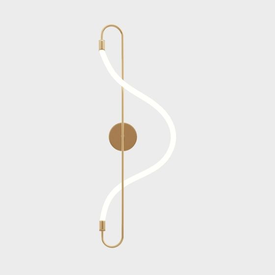 Curve of Light Wall Lamp 3D model for Modern Interiors