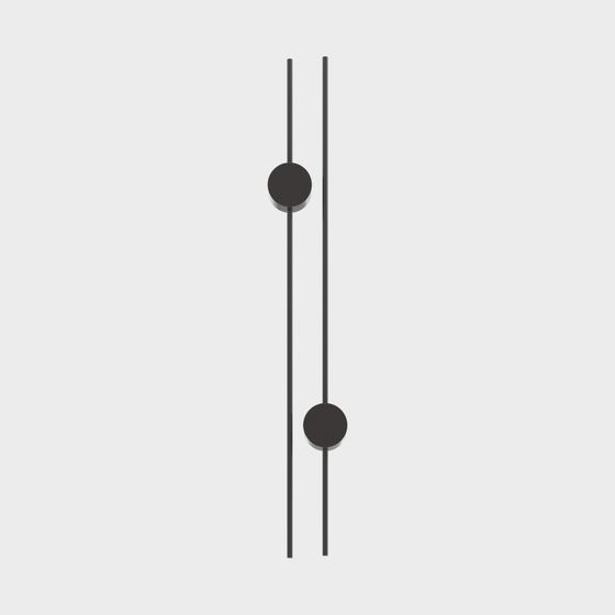 Balance Columns 3D model for Creative Designs