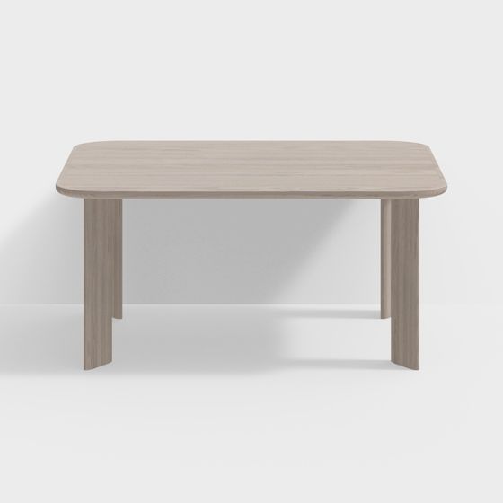 Stylish 3D Model Dining Table for Modern Spaces