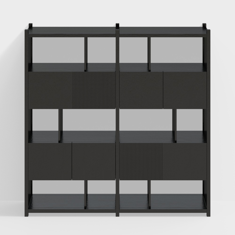 Urban Elegance Bookshelf 3D model