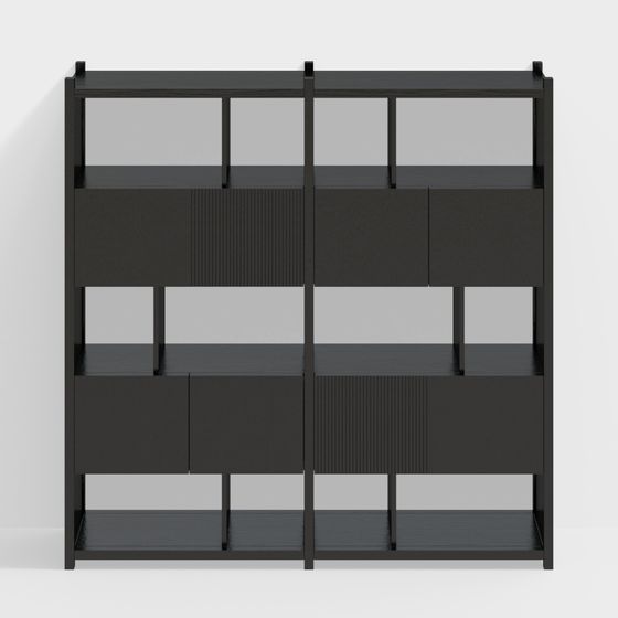 Urban Elegance Bookshelf 3D model