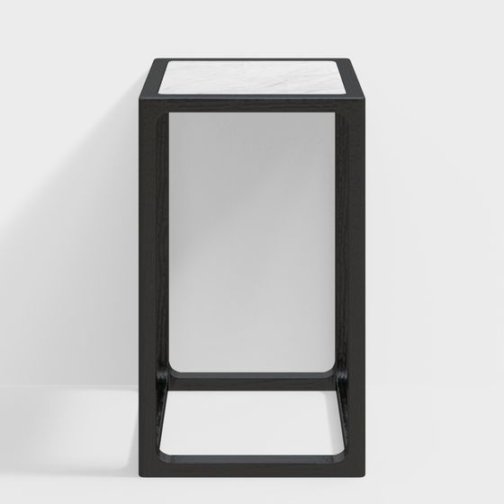 Chic Urban Corner Side Table 3D model