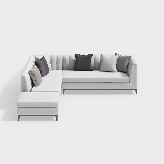 Notting Hill-NH1885A-Corner Sofa, facing the left side of the sofa