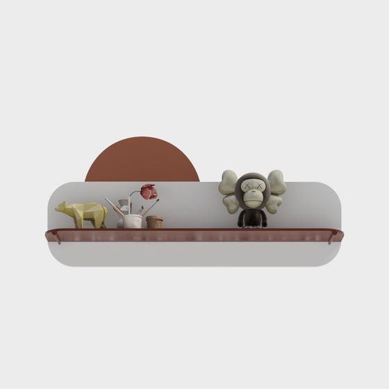 Art Corner 3D model - Low Poly Meets High Detail