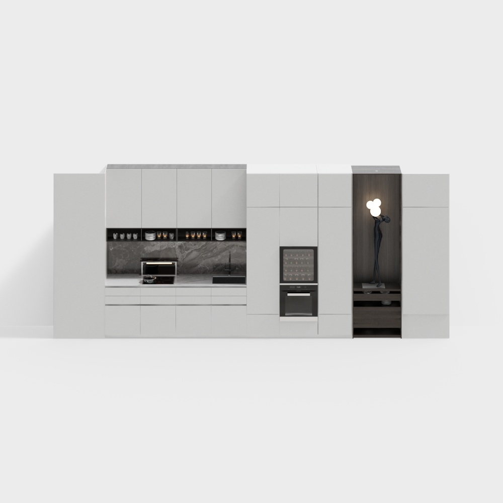 Modern background wall