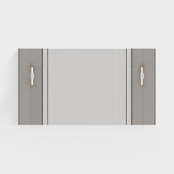 Urban Gate 3D model - Stylish Minimalist Design