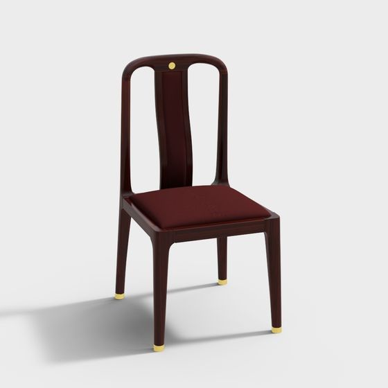 Elegant Vintage Chair 3D model
