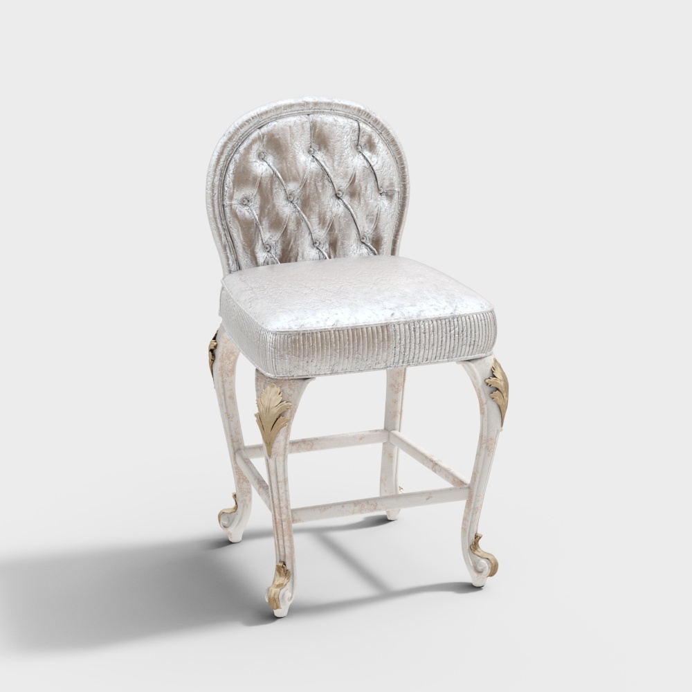 European dark beige bar chairs