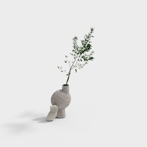 Nature's Rhythm 3D model for Modern Design