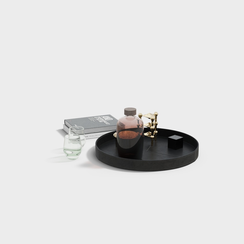 155 coffee table ornaments-OB