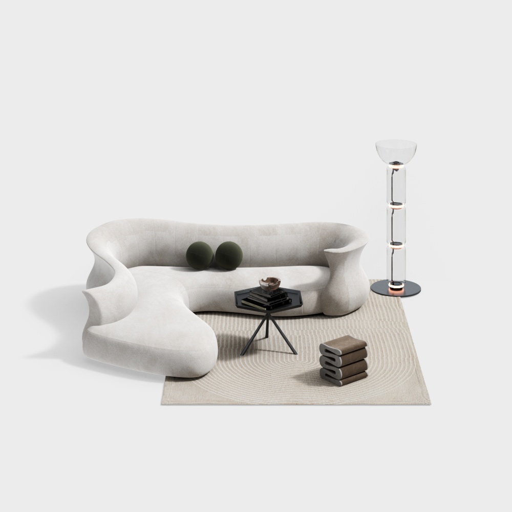 Bộ sofa phong cách Wabi-sabi