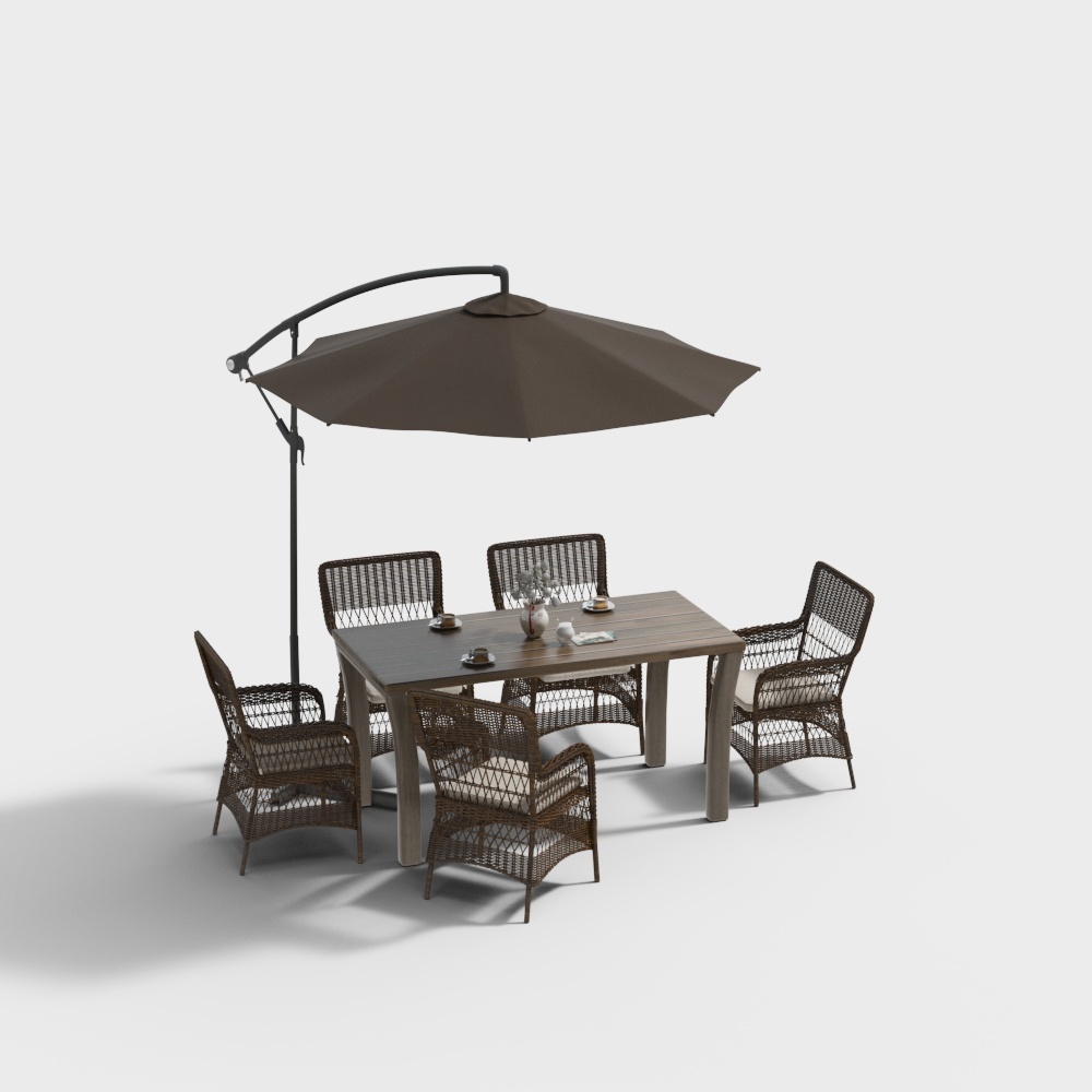 Southeast Asian outdoor tables and chairs