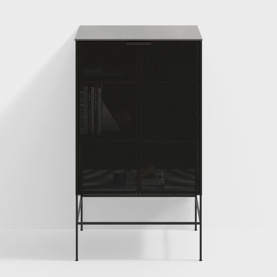 Industrial Storage Cabinet 3D model
