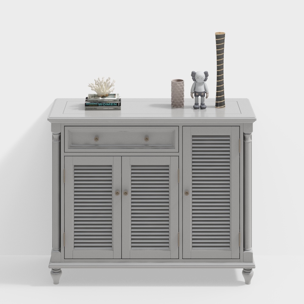 Amerikanischer Stil großer Schuhschrank Sideboard