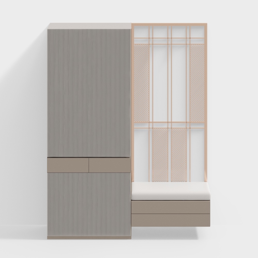 Mobile per cambio scarpe moderno