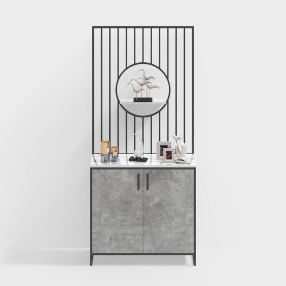 Mobile Scarpe Moderno - Rotondo