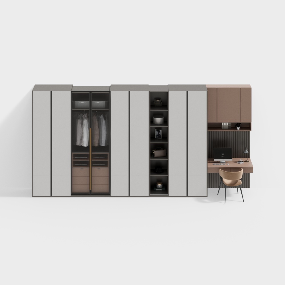 Urban Nook 3D Model – Low Poly Interior Scene