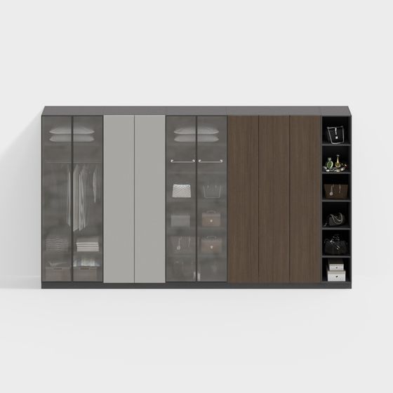 Modern Closet 3D model