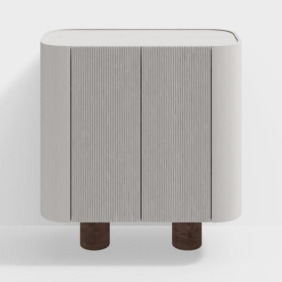 City Window Side Table 3D model